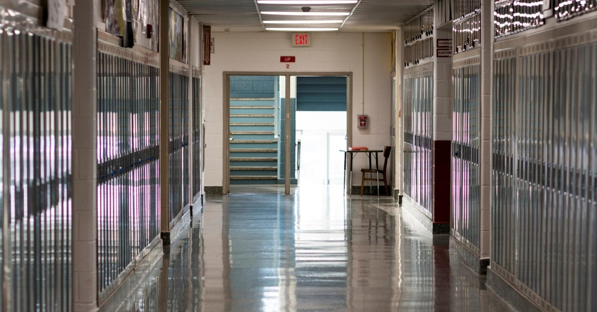 Classroom hallway